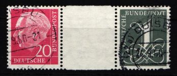 BRD Bund WZ 15b YII gestempelt geprüft Schlegel BPP #JL786