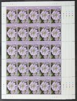 Gibraltar 1630-1636 postfrisch als Kleinbogen, Blumen #JF913