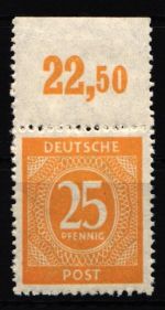 Alliierte Besetzung 927 P OR dgz postfrisch #JM752