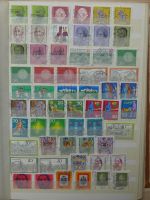 BRD Bund Sammlung gestempelt mit vielen Vollstempeln im Einsteckalbum #LX730