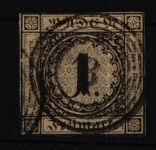 Baden 1a gestempelt Befund Flemming BPP #JN623