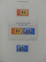 BRD Bund ab Anfang bis 1976 postfrisch teilbesammelt im Einsteckalbum #LX774