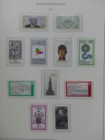 BRD Bund ab Anfang bis 1976 postfrisch teilbesammelt im Einsteckalbum #LX774