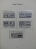 Vereinte Nationen bis 1982 postfrisch teilbesammelt im Borek Binder #LX807
