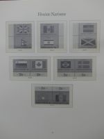 Vereinte Nationen bis 1982 postfrisch teilbesammelt im Borek Binder #LX807
