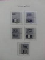 Vereinte Nationen bis 1982 postfrisch teilbesammelt im Borek Binder #LX807
