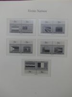 Vereinte Nationen bis 1982 postfrisch teilbesammelt im Borek Binder #LX807