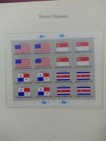 Vereinte Nationen bis 1982 postfrisch teilbesammelt im Borek Binder #LX807