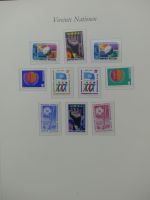 Vereinte Nationen bis 1982 postfrisch teilbesammelt im Borek Binder #LX807