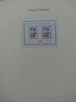Vereinte Nationen bis 1982 postfrisch teilbesammelt im Borek Binder #LX807