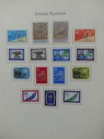 Vereinte Nationen bis 1982 postfrisch teilbesammelt im Borek Binder #LX807