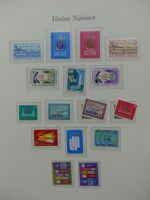 Vereinte Nationen bis 1982 postfrisch teilbesammelt im Borek Binder #LX807