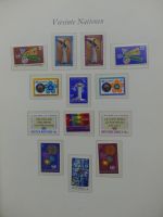 Vereinte Nationen bis 1982 postfrisch teilbesammelt im Borek Binder #LX807