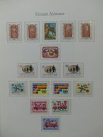Vereinte Nationen bis 1982 postfrisch teilbesammelt im Borek Binder #LX807
