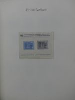 Vereinte Nationen bis 1982 postfrisch teilbesammelt im Borek Binder #LX807