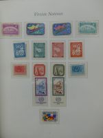Vereinte Nationen bis 1982 postfrisch teilbesammelt im Borek Binder #LX807