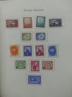 Vereinte Nationen bis 1982 postfrisch teilbesammelt im Borek Binder #LX807