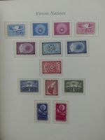 Vereinte Nationen bis 1982 postfrisch teilbesammelt im Borek Binder #LX807