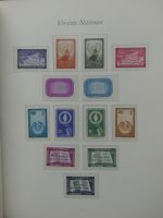 Vereinte Nationen bis 1982 postfrisch teilbesammelt im Borek Binder #LX807