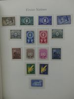Vereinte Nationen bis 1982 postfrisch teilbesammelt im Borek Binder #LX807