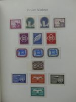 Vereinte Nationen bis 1982 postfrisch teilbesammelt im Borek Binder #LX807