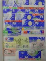 DDR Lagerbuch Zusammendrucke dual besammelt im Einsteckalbum #LX876