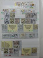 DDR Lagerbuch Zusammendrucke dual besammelt im Einsteckalbum #LX876