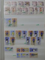 DDR Lagerbuch Zusammendrucke dual besammelt im Einsteckalbum #LX876