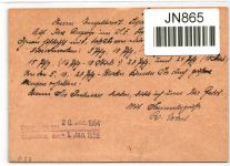DDR P 57a als Ganzsache gebraucht #JN865