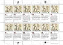 Vereinte Nationen New York 606-607 postfrisch Kleinbogen #JN977