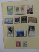 BRD Bund ab 1977 postfrisch besammelt im Lindner T Vordruck #LX924