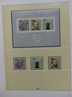 BRD Bund ab 1977 postfrisch besammelt im Lindner T Vordruck #LX924