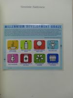 Vereinte Nationen Sammlung 2005-2014 postfrisch im Borek Vordruckalbum #LX951