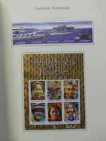 Vereinte Nationen Sammlung 2005-2014 postfrisch im Borek Vordruckalbum #LX951