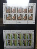 Jersy Kleinbögen postfrisch besammelt im Kabe Binder #LX989