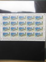 Jersy Kleinbögen postfrisch besammelt im Kabe Binder #LX989