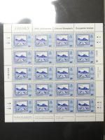 Jersy Kleinbögen postfrisch besammelt im Kabe Binder #LX989