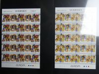 GB Guernsey Kleinbögen postfrisch besammelt im Kabe Binder #LX994