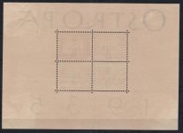 Deutsches Reich Block 3 ohne Gummi mit neuem Befund Schlegel BPP #JP874