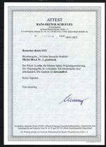 Deutsches Reich Block 2 postfrisch mit neuem Fotoattest einwandfrei!!! #JP879
