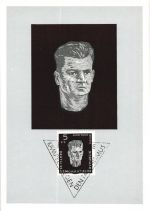 DDR 606-08, 635-639 auf Ausstellungskarte Maximumkarte, orginal Folder #JQ195