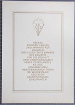 DDR 881-8885 u.a. auf Brief Erstagsblatt Wiederstand #JQ145