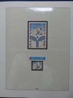 BRD Bund Lager Ecken und zentr. Vesandstellenstempel im Einsteck Album #LY968