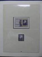 BRD Bund Lager Ecken und zentr. Vesandstellenstempel im Einsteck Album #LY968