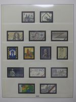 BRD Bund Lager Ecken und zentr. Vesandstellenstempel im Einsteck Album #LY968