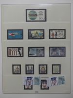 BRD Bund Lager Ecken und zentr. Vesandstellenstempel im Einsteck Album #LY968