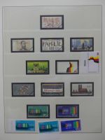 BRD Bund Lager Ecken und zentr. Vesandstellenstempel im Einsteck Album #LY968