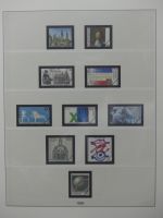 BRD Bund Lager Ecken und zentr. Vesandstellenstempel im Einsteck Album #LY968
