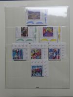 BRD Bund Lager Ecken und zentr. Vesandstellenstempel im Einsteck Album #LY968