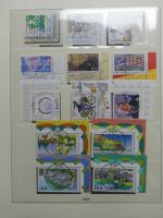 BRD Bund Lager Ecken und zentr. Vesandstellenstempel im Einsteck Album #LY968